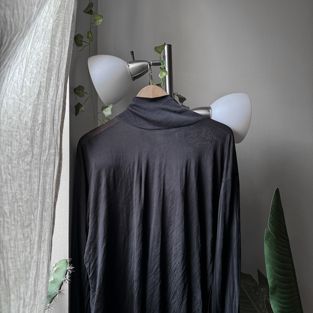Eddie Bauer silk long sleeve blouse